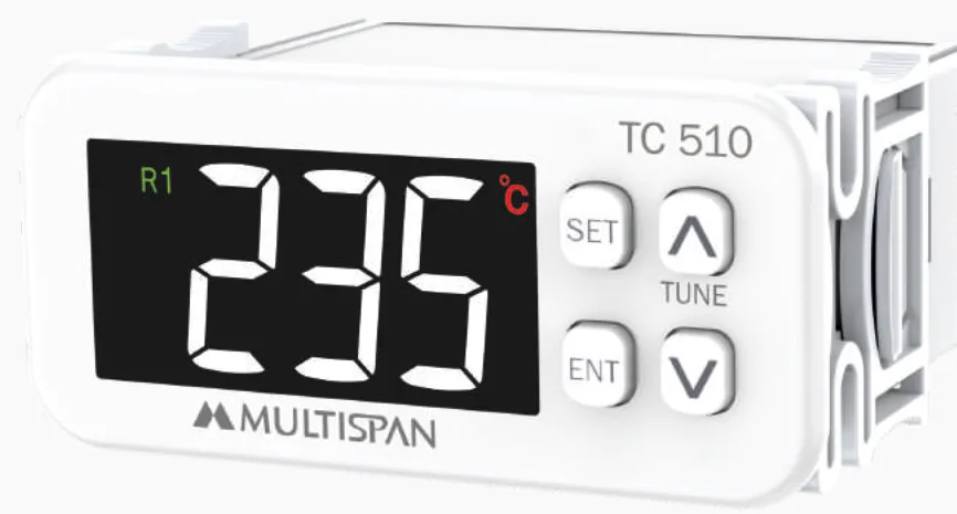 Multispan TC 510 — Universal PID / ON-OFF temperature controller